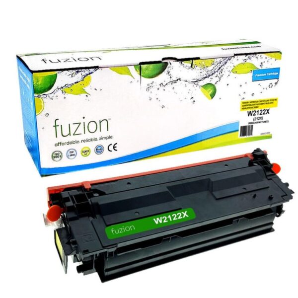 HP W2122X (212X) Remanufactured Toner - Yellow