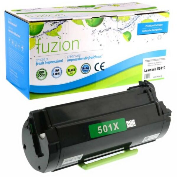 Lexmark 50F1X00 Remanufactured Toner - Black